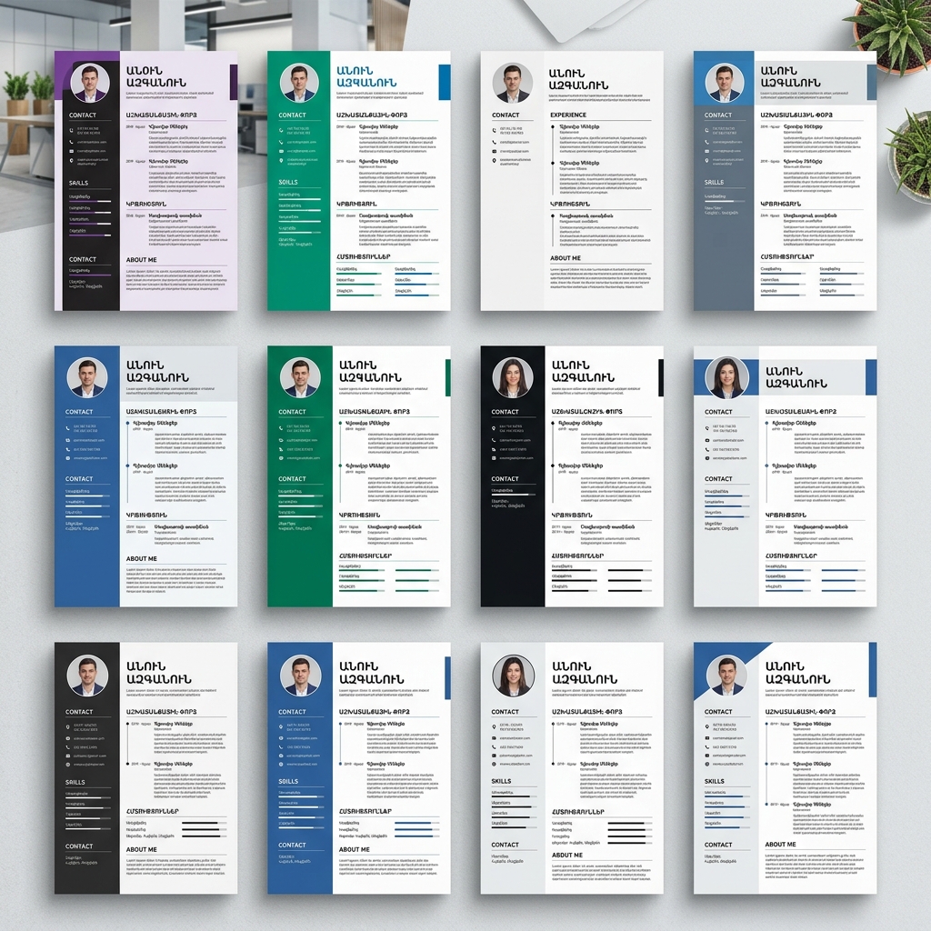 Minimalist Space Resume - MyResume.am